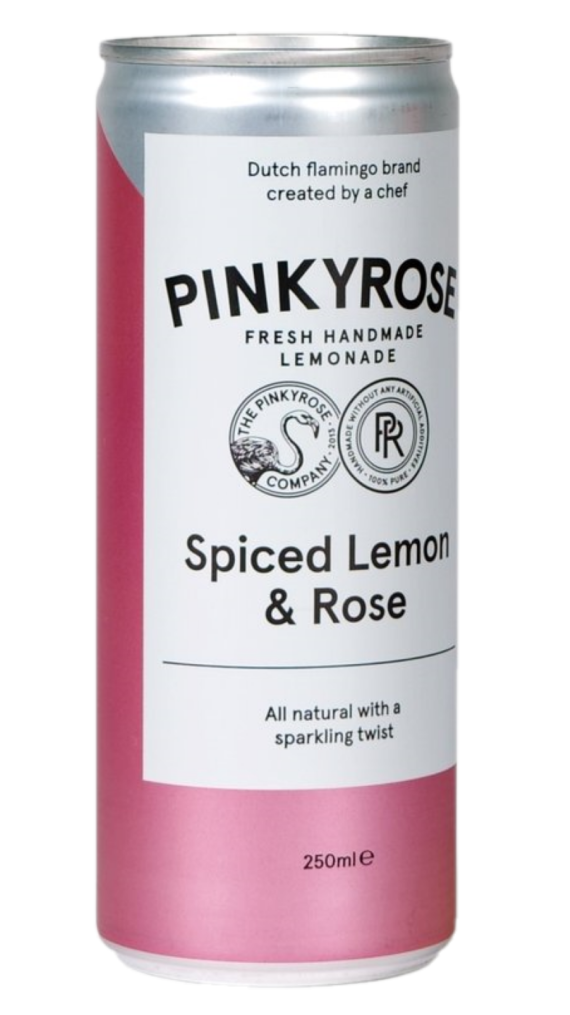 Pinkyrose Sparkling Lemonade Spiced Lemon & Rose