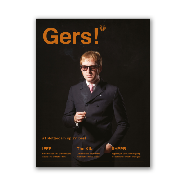 Afbeelding van Gers! magazine editie 1 met als cover Dave von Raven van The Kik.