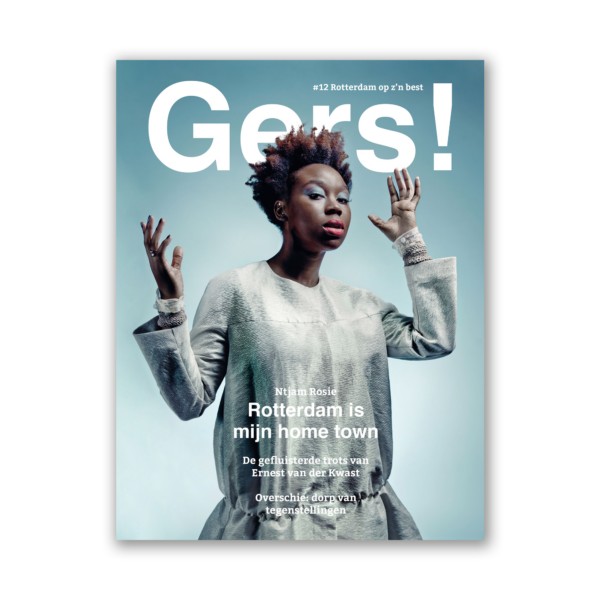Afbeelding van Gers! magazine editie 12 met op de cover zangeres Ntjam Rosie.
