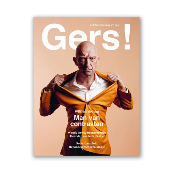 Afbeelding van Gers! magazine editie 13 met op de cover rotterdammer Wilfried de Jong.