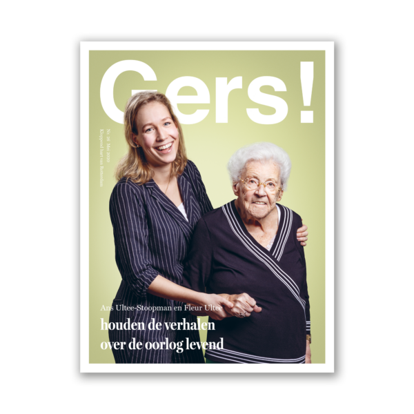 Afbeelding van Gers! magazine editie 26 met op de cover grootmoeder en kleindochter Ultee 