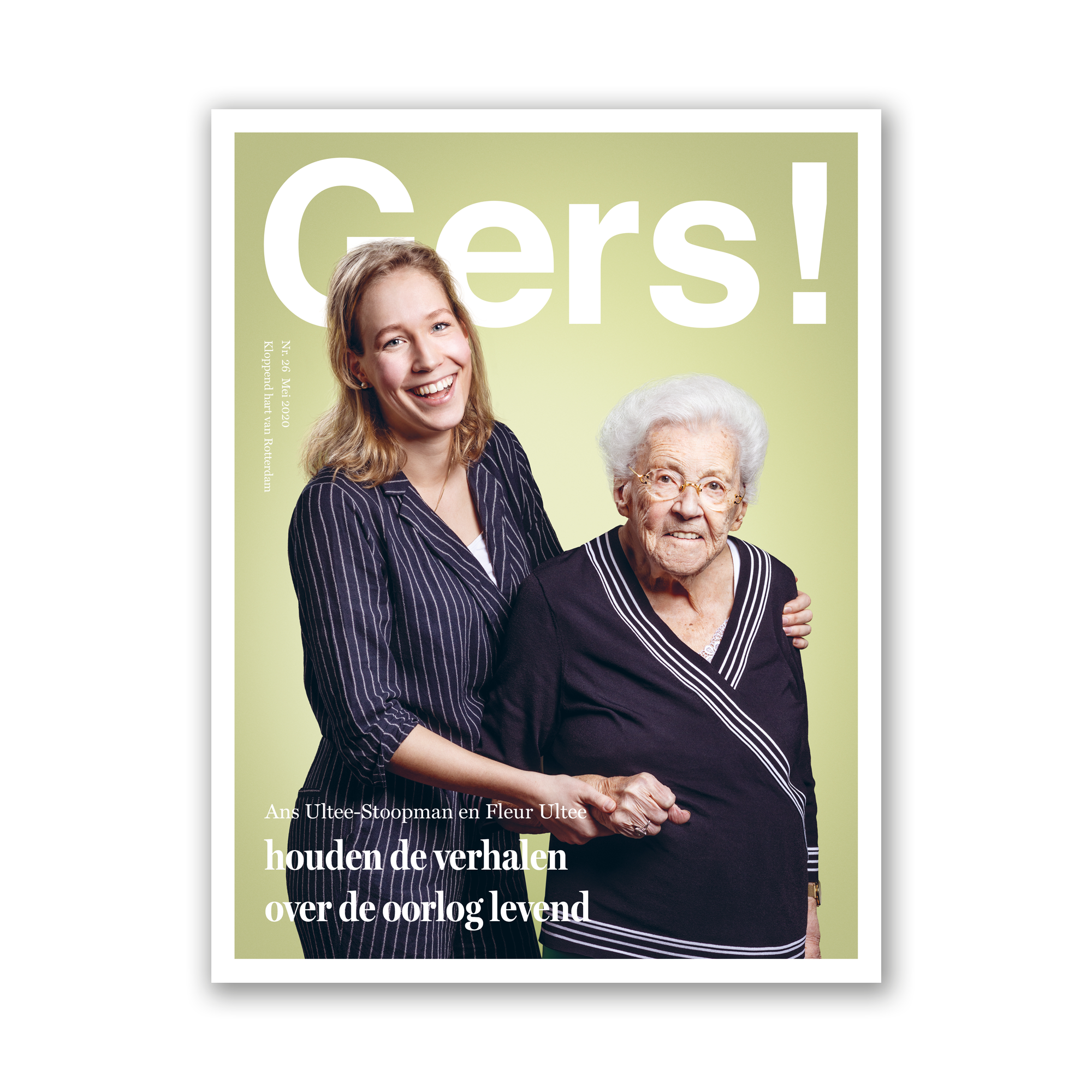 Afbeelding van Gers! magazine editie 26 met op de cover grootmoeder en kleindochter Ultee 