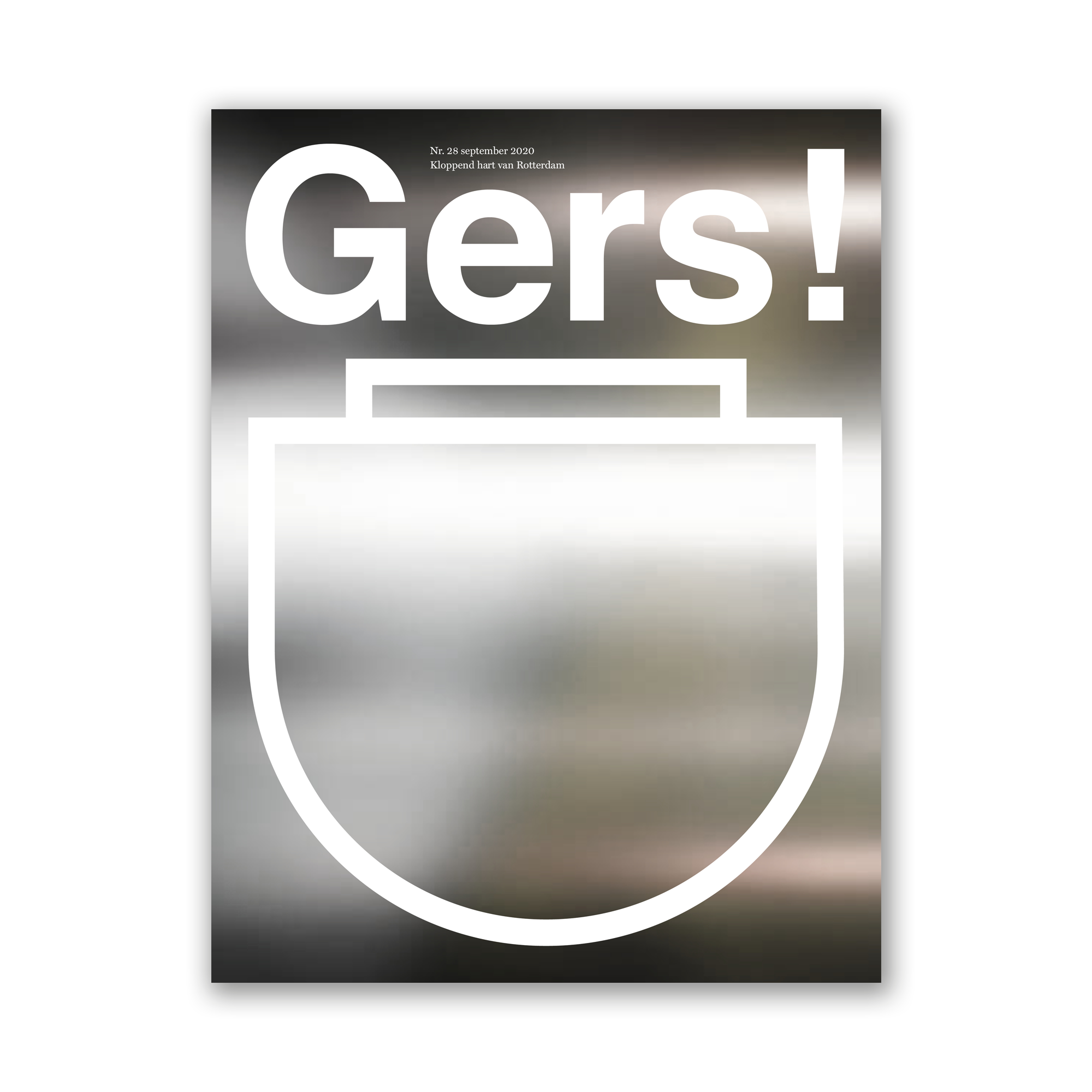 Afbeelding van Gers! magazine editie 28 met op de cover een illustratie van Het Depot