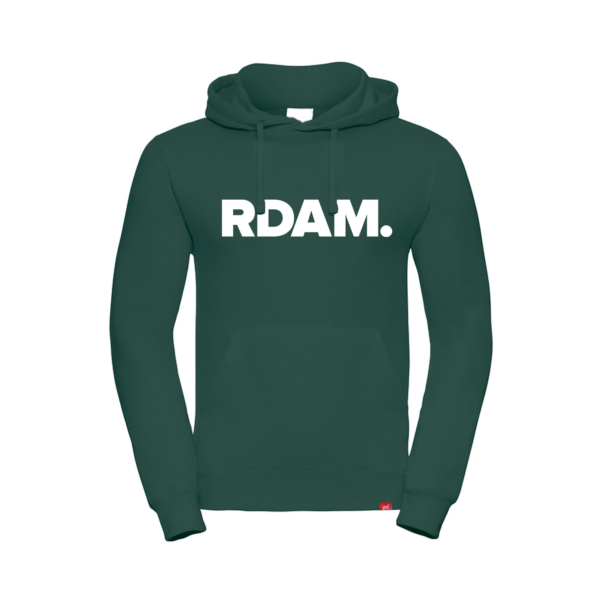 Afbeelding Hoodie RDAM. donkergroen (gelimiteerd) 