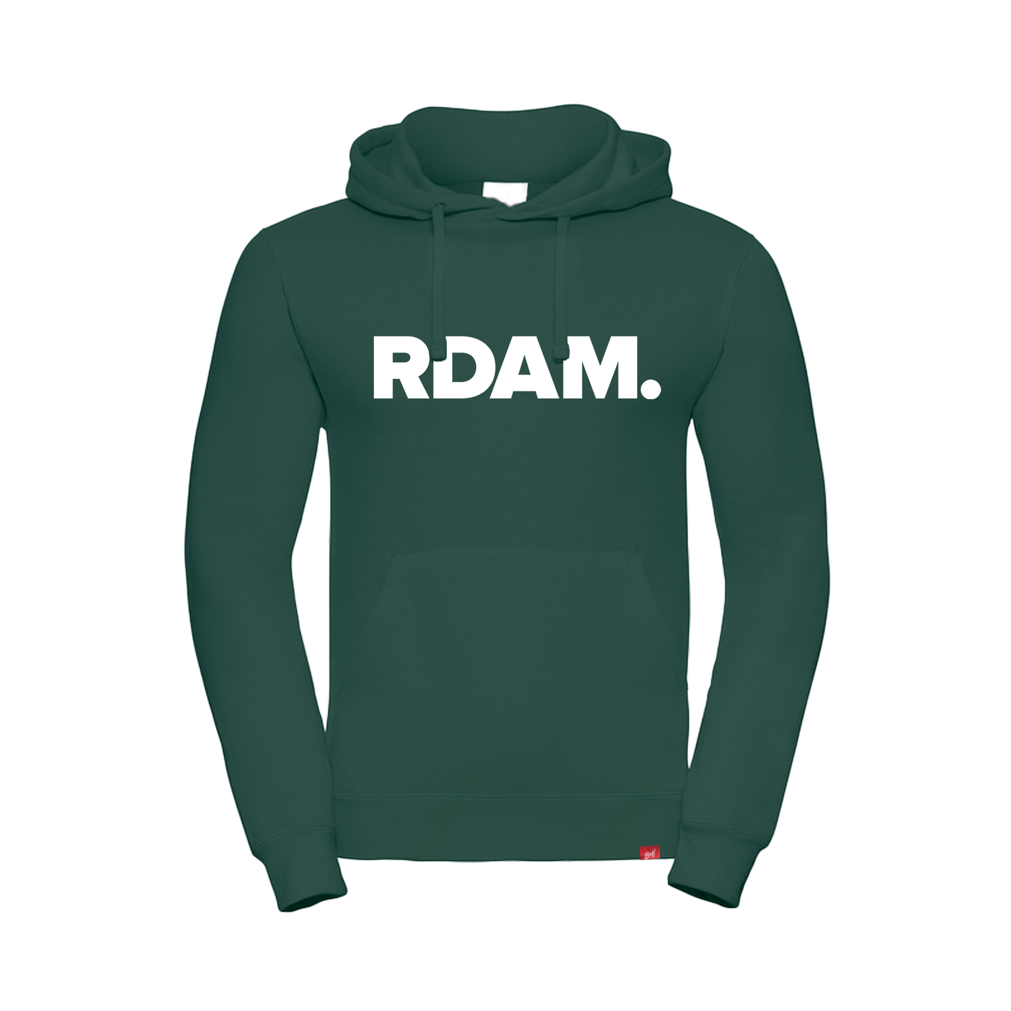Afbeelding Hoodie RDAM. donkergroen (gelimiteerd) 