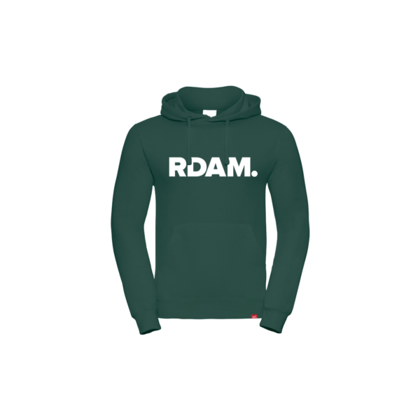 Afbeelding Hoodie RDAM.  donkergroen kids (gelimiteerd) 
