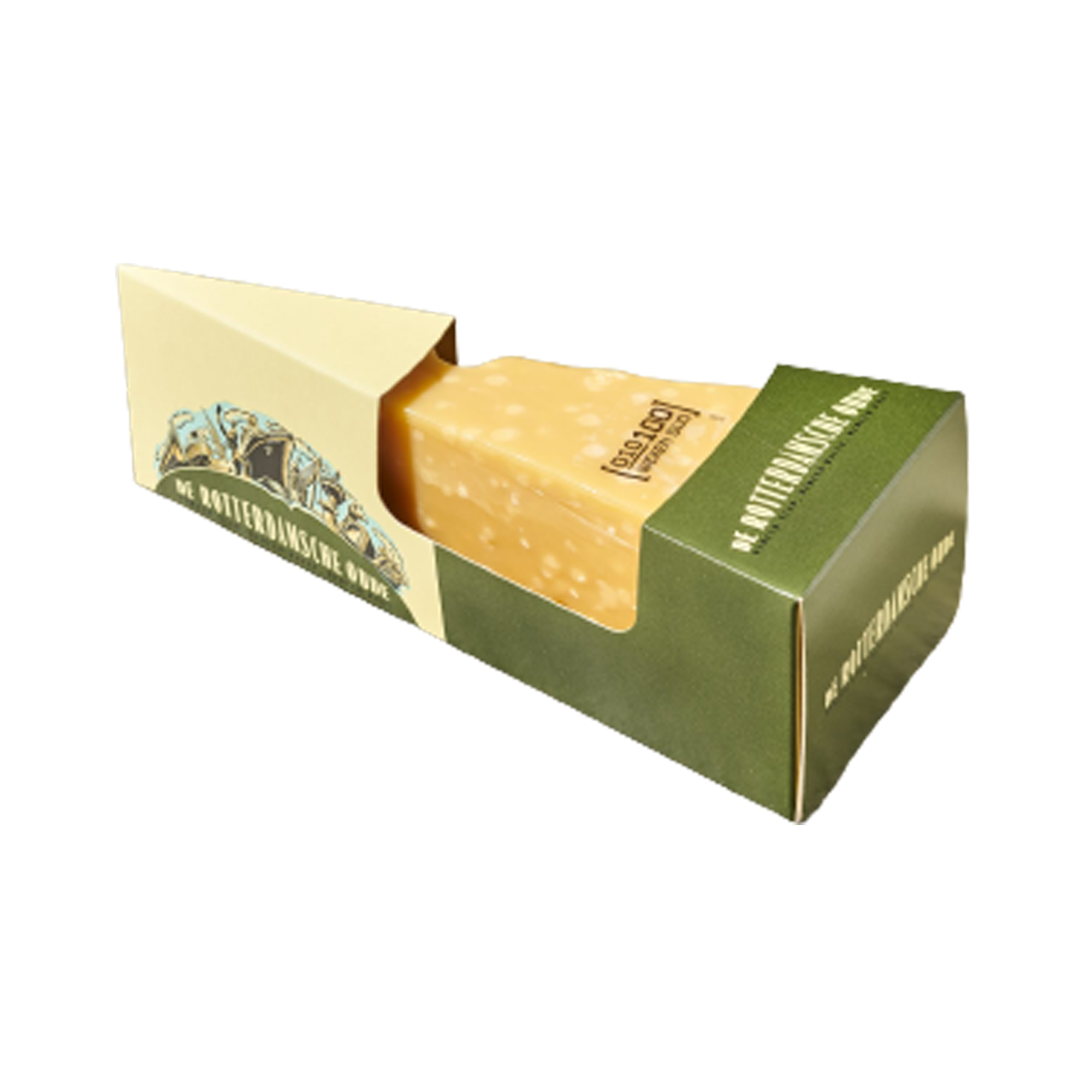 Afbeelding van Rotterdams schuitje kaas 100 weken gerijpt van Rotterdamsche Oude