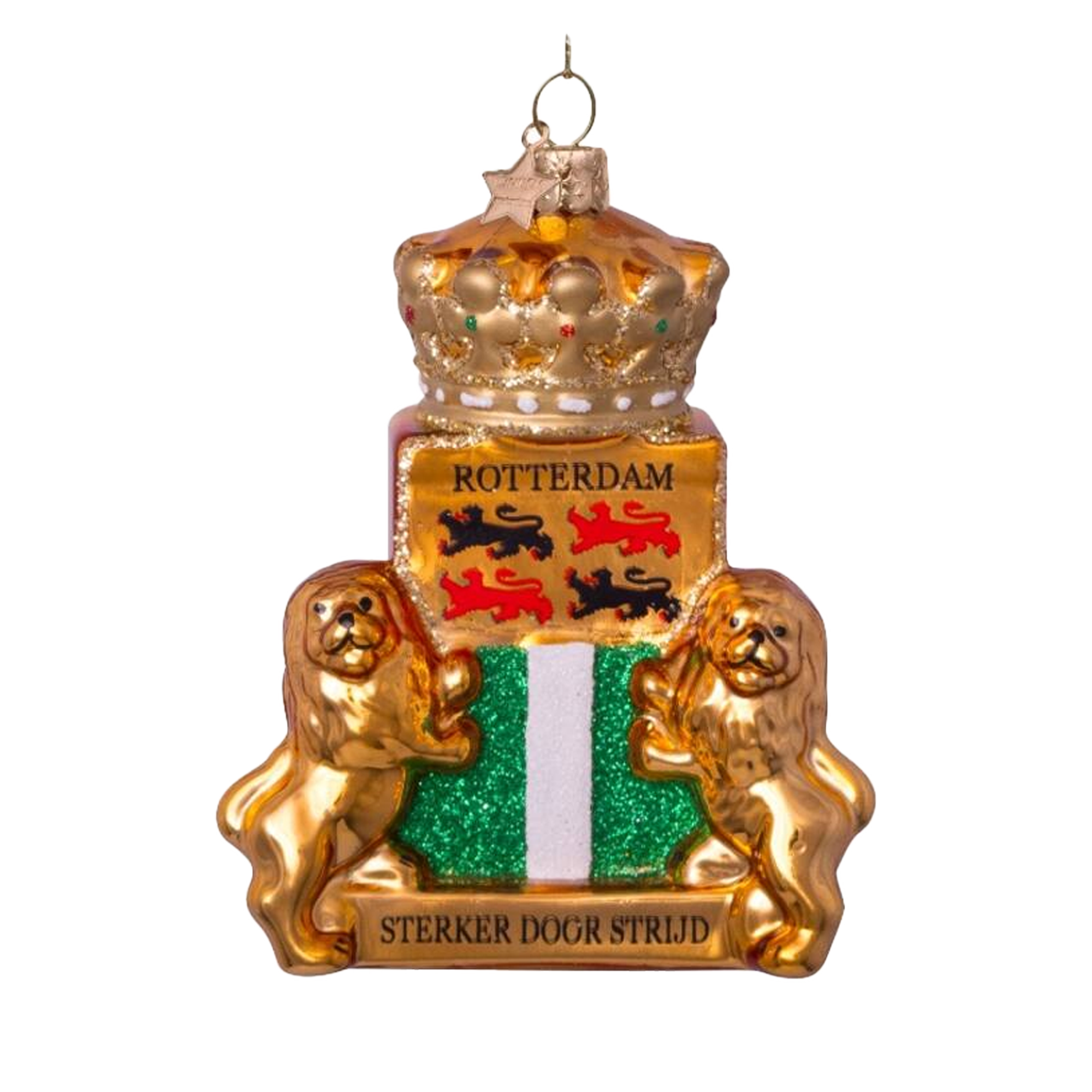 Afbeelding Kerstbal Wapen van Rotterdam