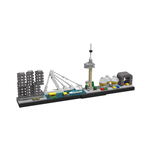 Afbeelding  Rotterdam Skyline LEGO set
