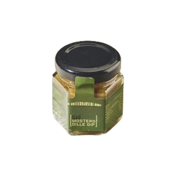 Afbeelding  van  mosterd-dillesaus 45ml van  Rotterdamsche Oude