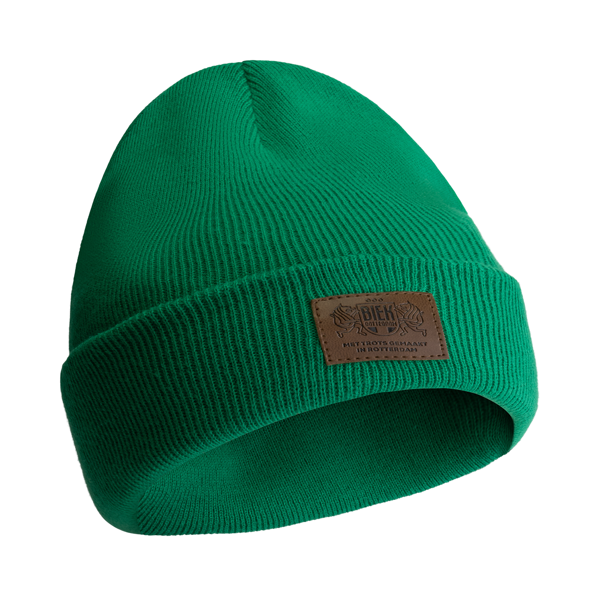 Afbeelding muts Biek Rotterdams groen