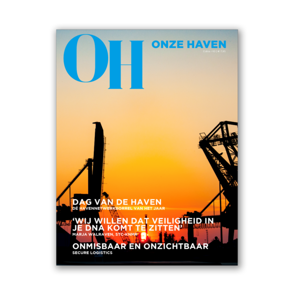 Afbeelding van de cover van Onze Haven magazine editie 10