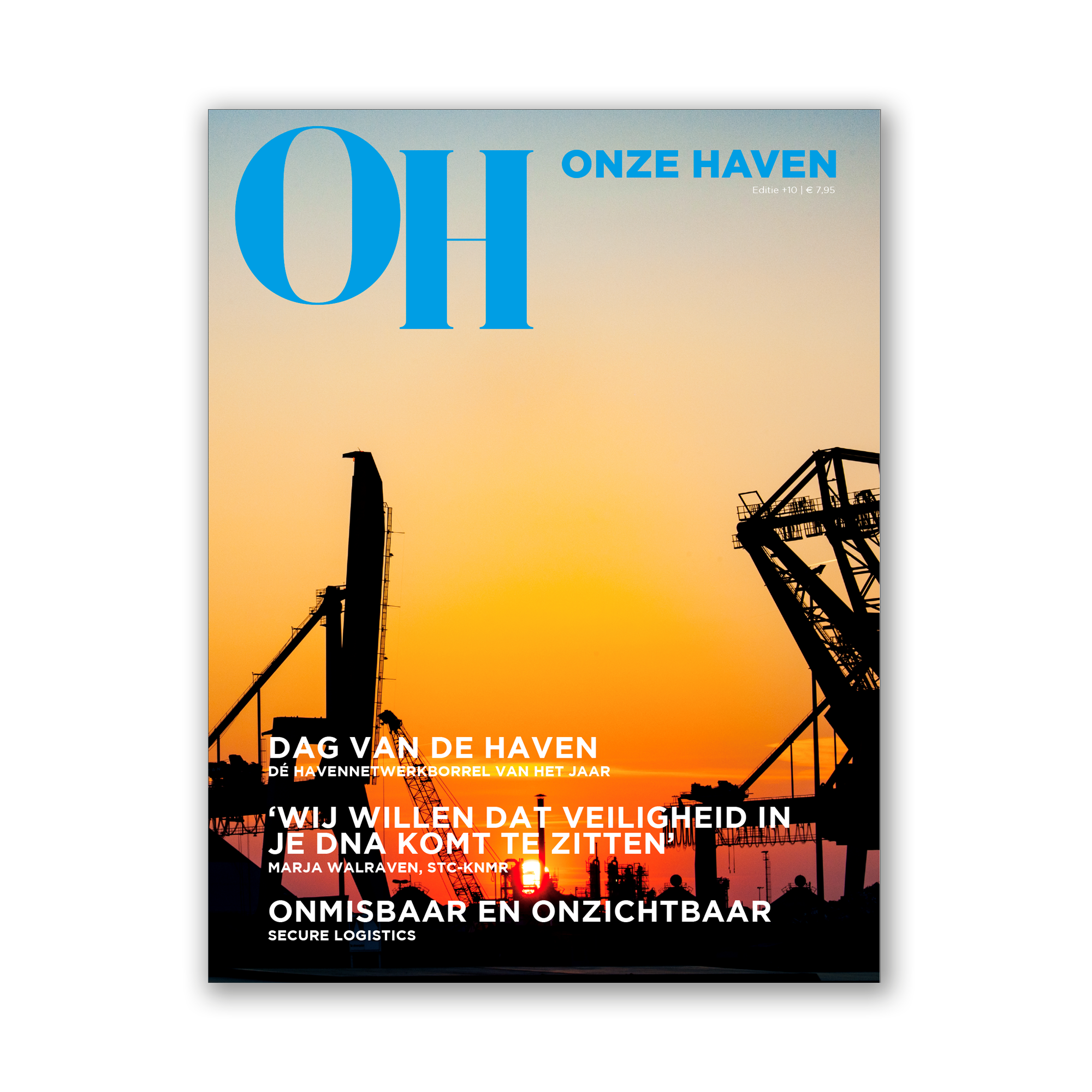 Afbeelding van de cover van Onze Haven magazine editie 10