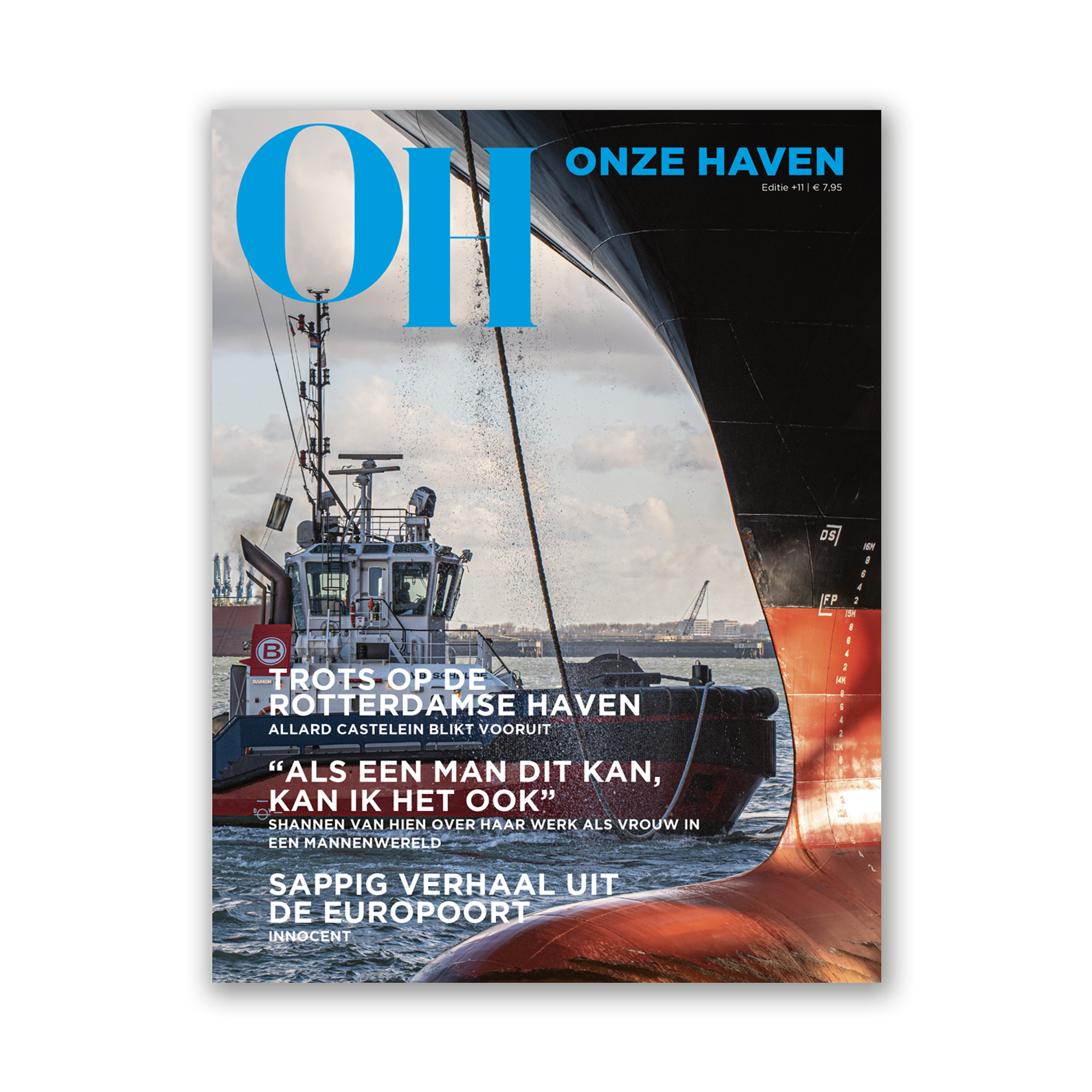 Afbeelding van de cover van Onze Haven magazine editie 11