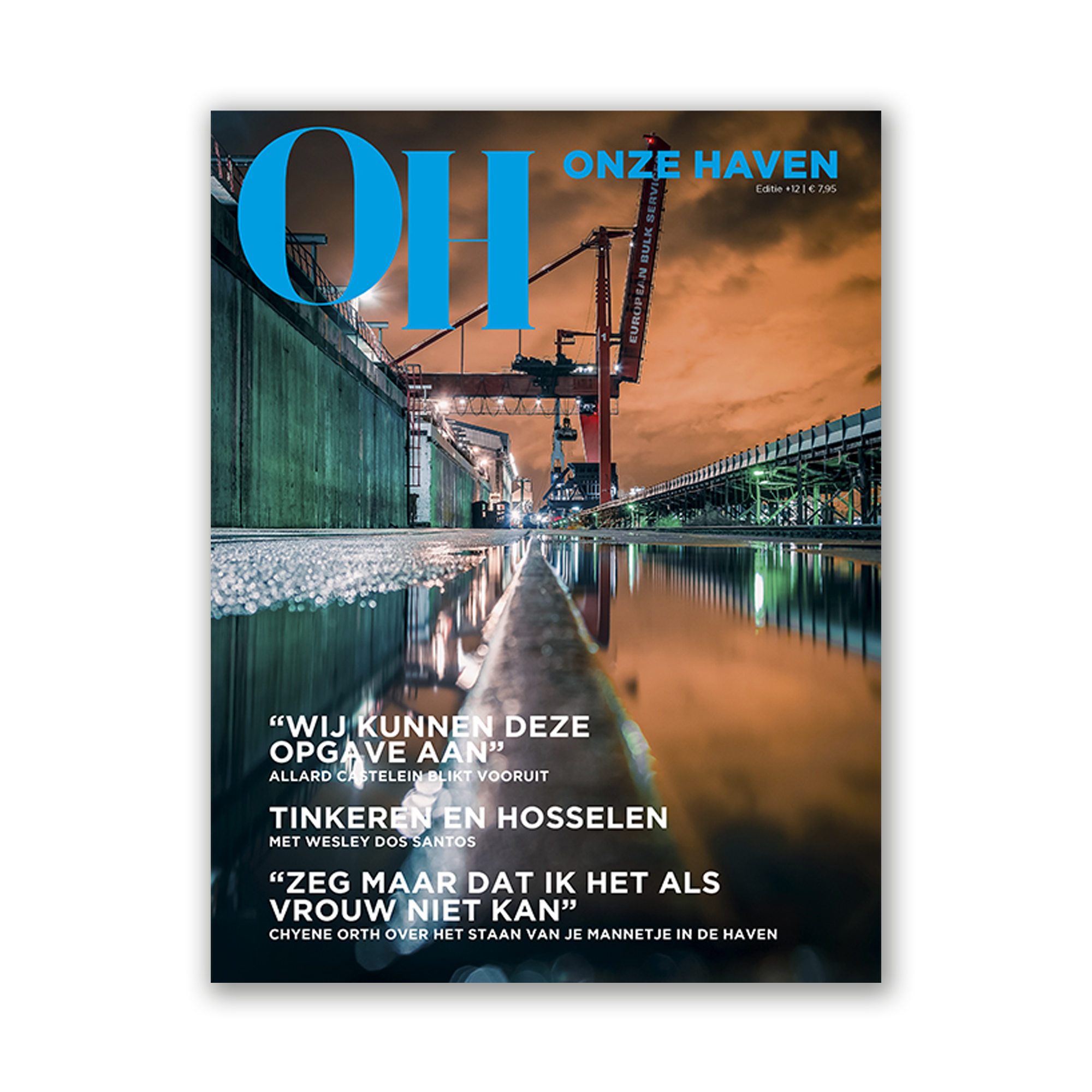 Afbeelding van de cover van Onze Haven magazine editie 12