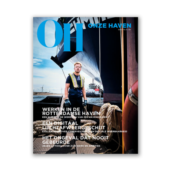 Afbeelding van de cover van Onze Haven magazine editie 13