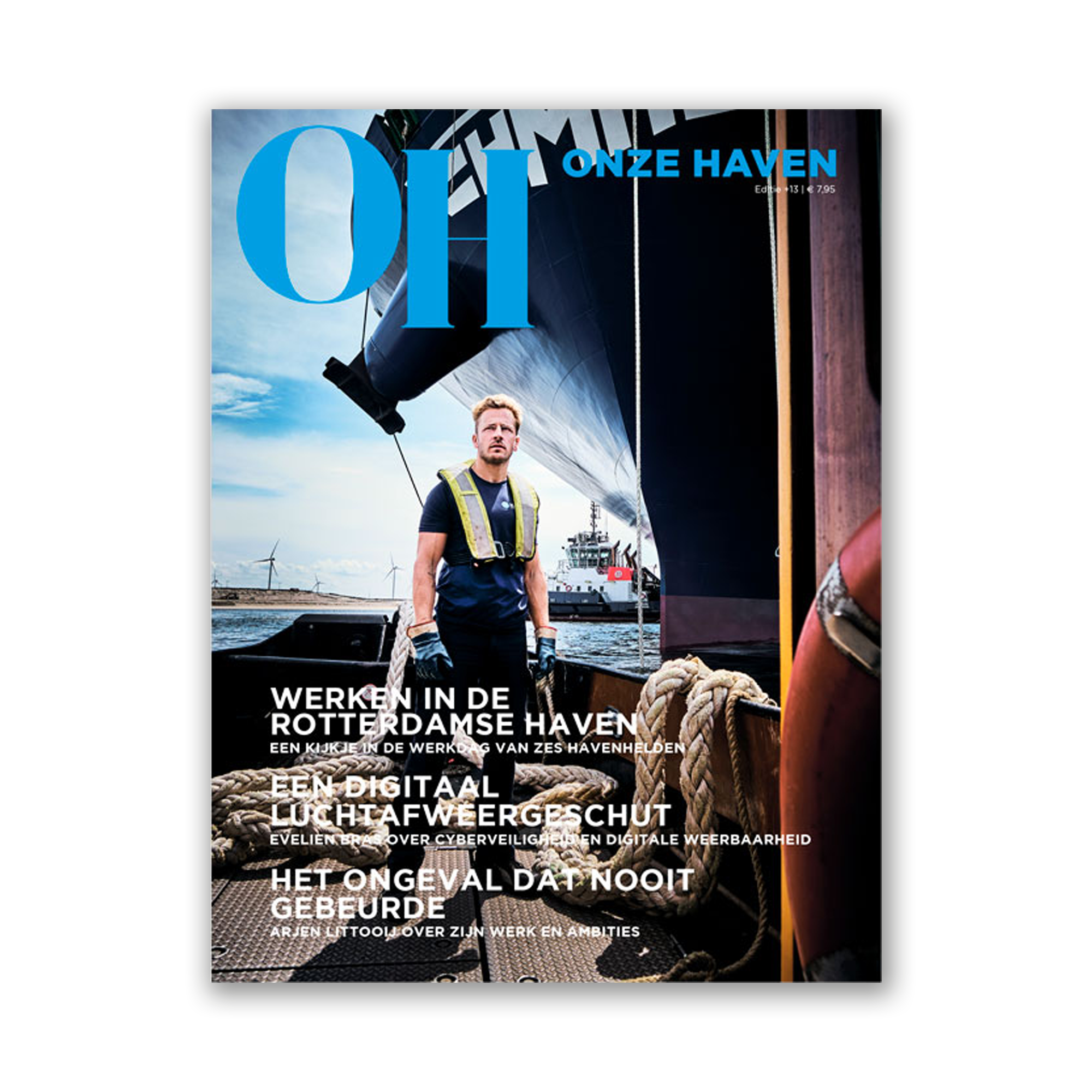 Afbeelding van de cover van Onze Haven magazine editie 13