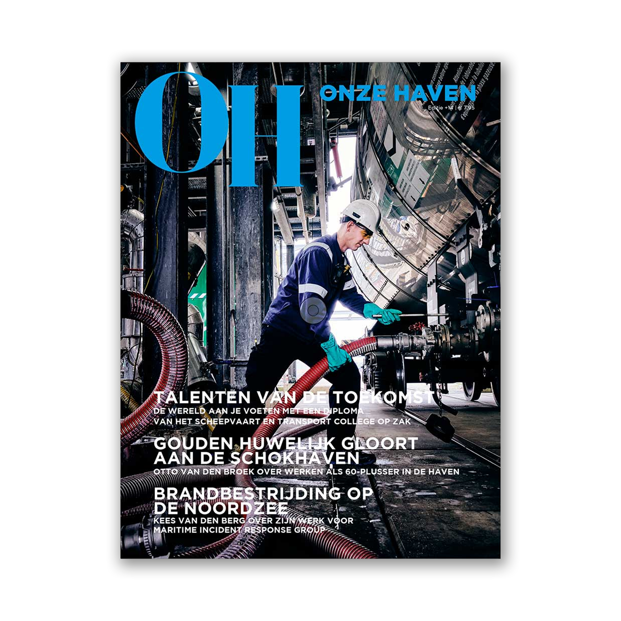 Afbeelding van de cover van Onze Haven magazine editie 14