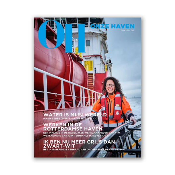 Afbeelding van de cover van Onze Haven magazine editie 15