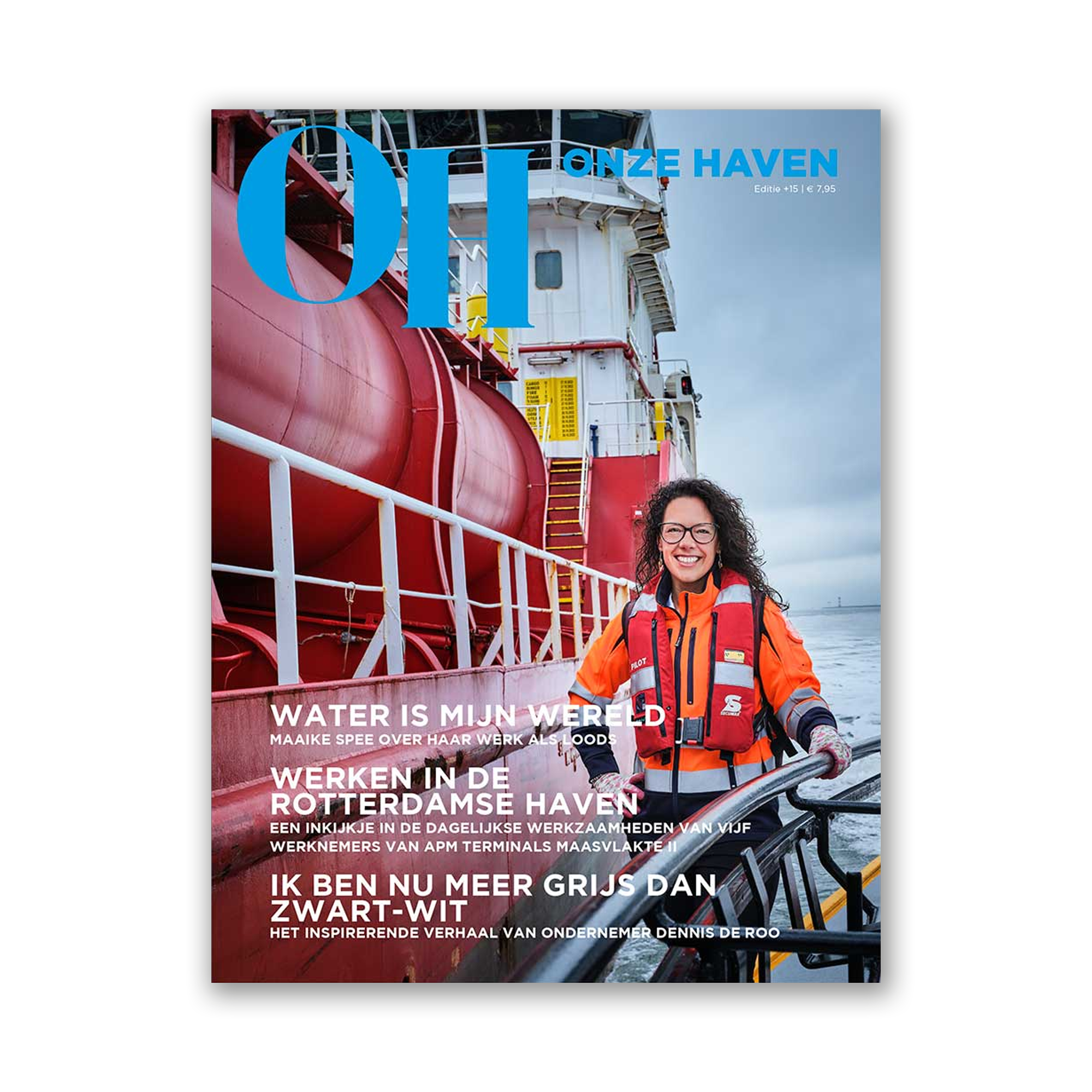 Afbeelding van de cover van Onze Haven magazine editie 15