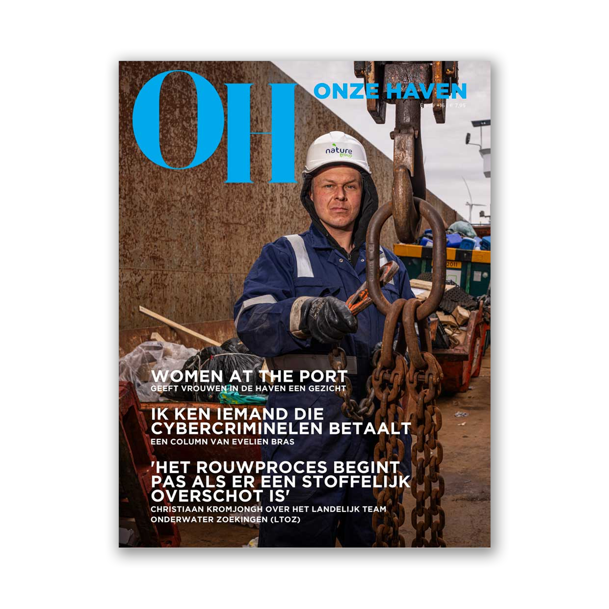 Afbeelding van de cover van Onze Haven magazine editie 16