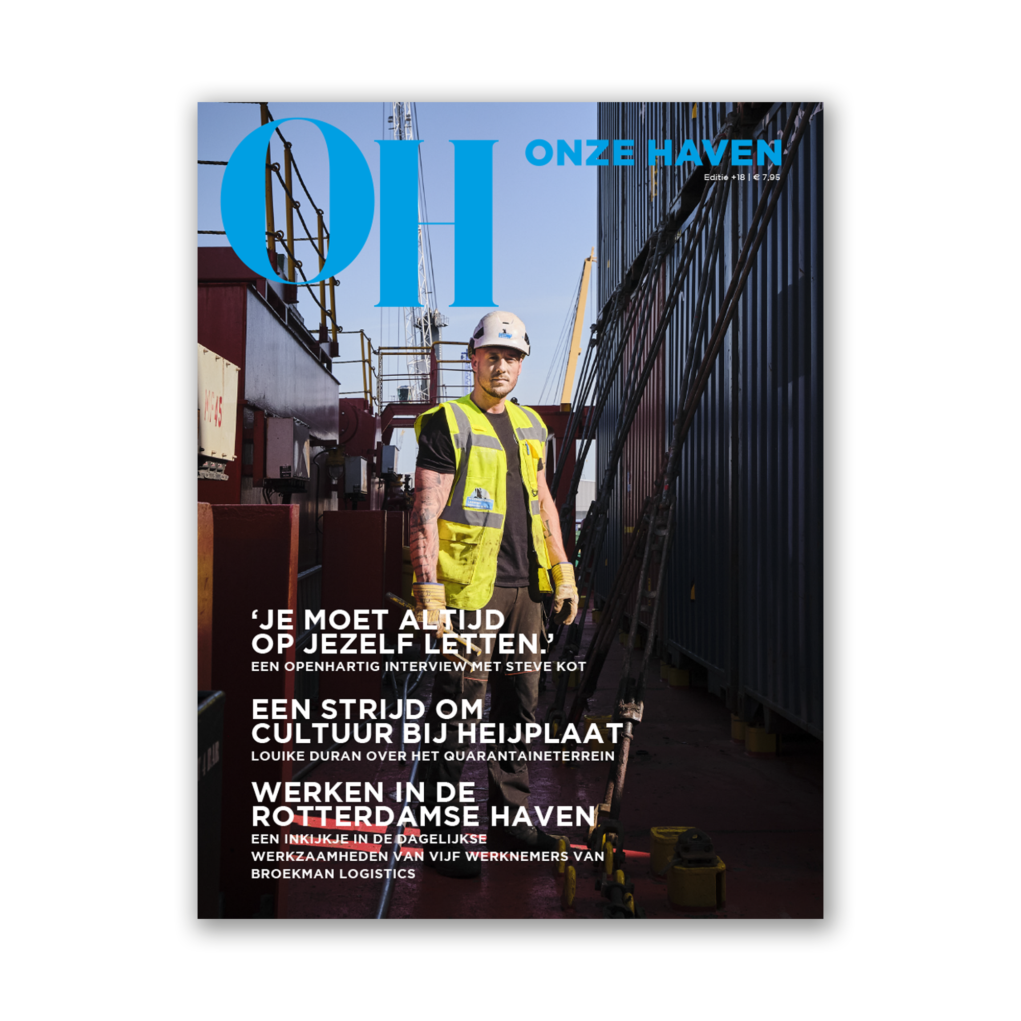 Afbeelding van de cover van Onze Haven magazine editie 18