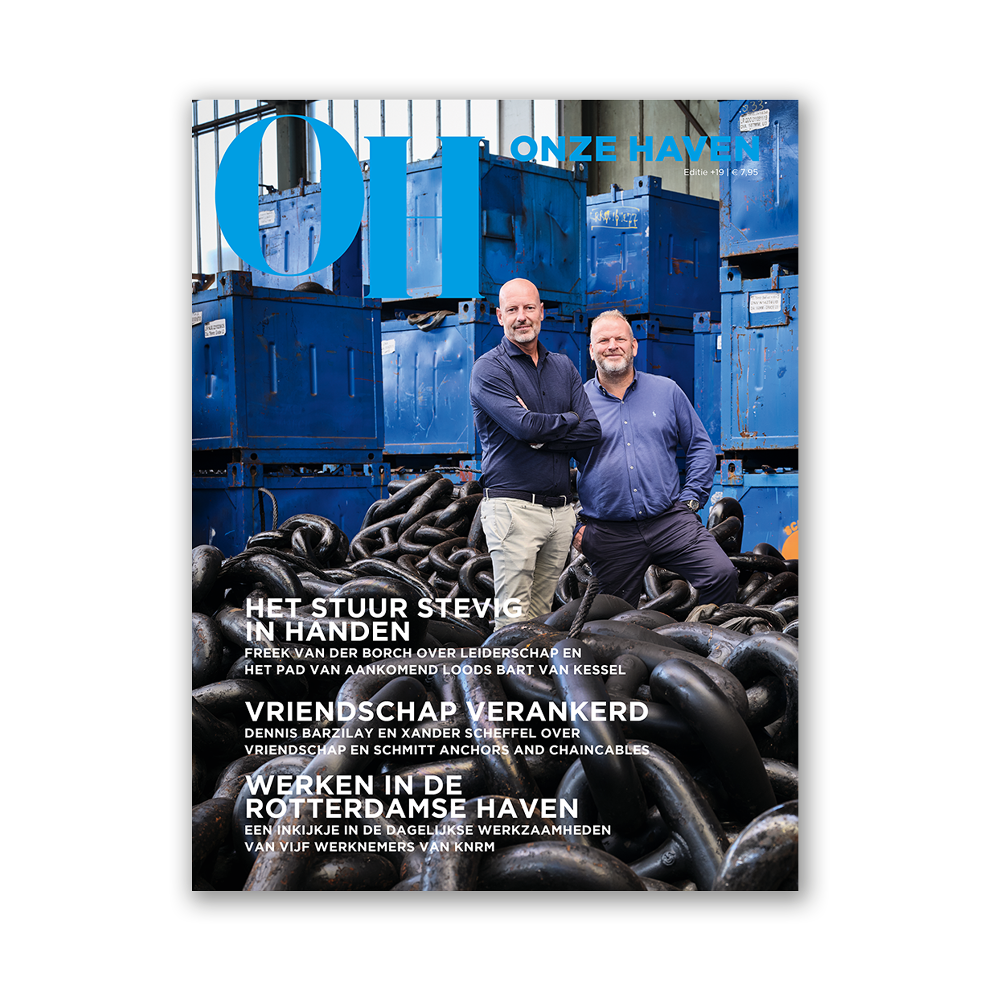 Afbeelding van de cover van Onze Haven magazine editie 19