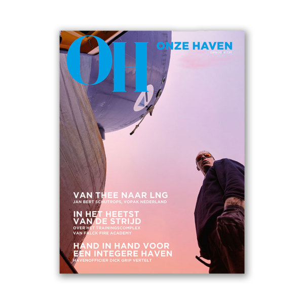 Afbeelding van de cover van Onze Haven magazine editie 2