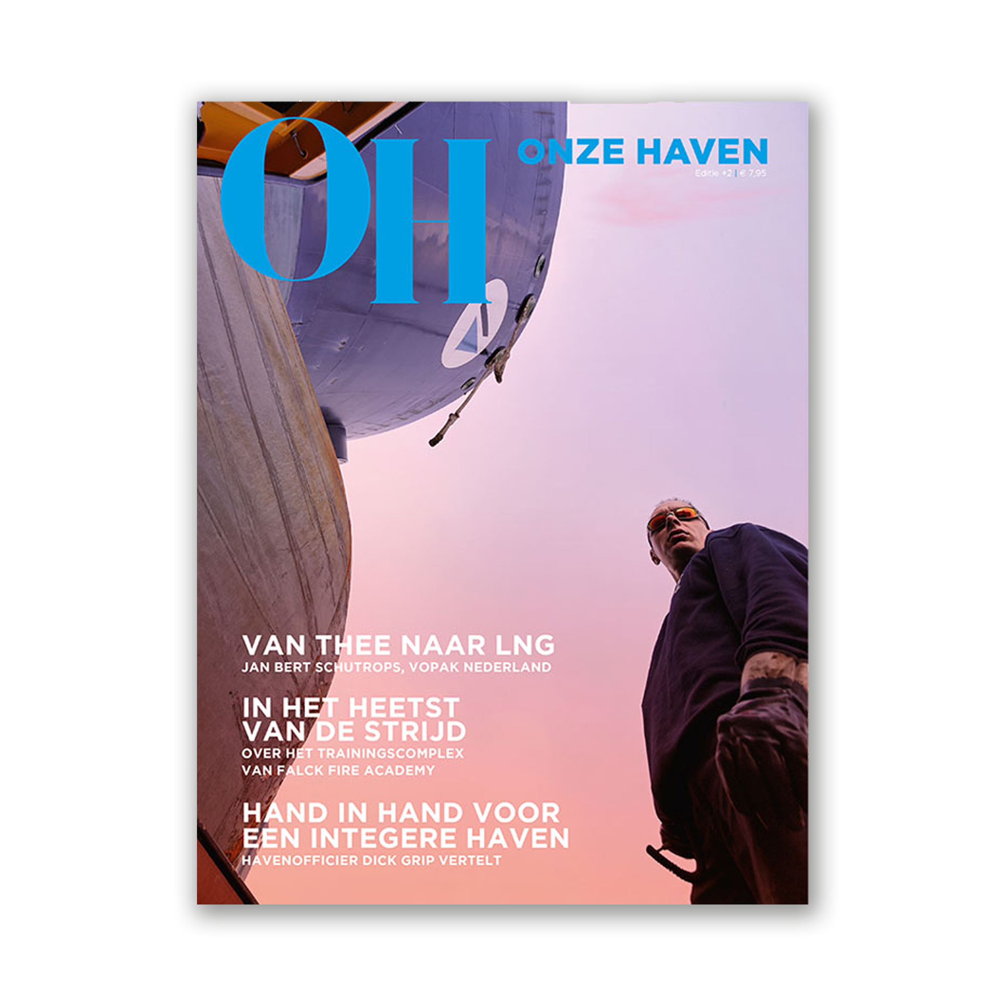 Afbeelding van de cover van Onze Haven magazine editie 2