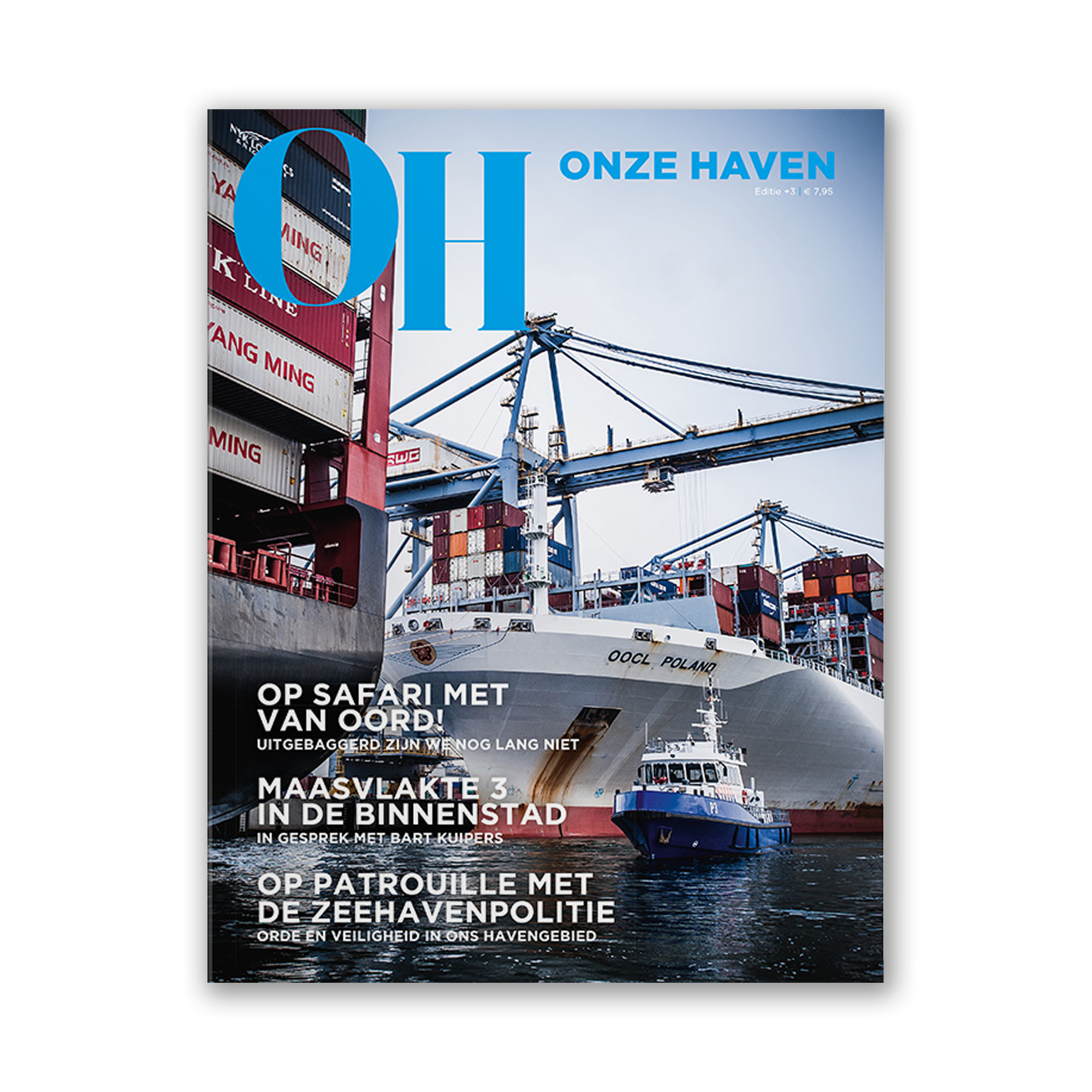 Afbeelding van de cover van Onze Haven magazine editie 3