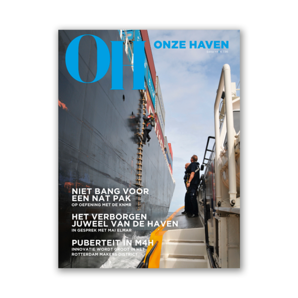 Afbeelding van de cover van Onze Haven magazine editie 4