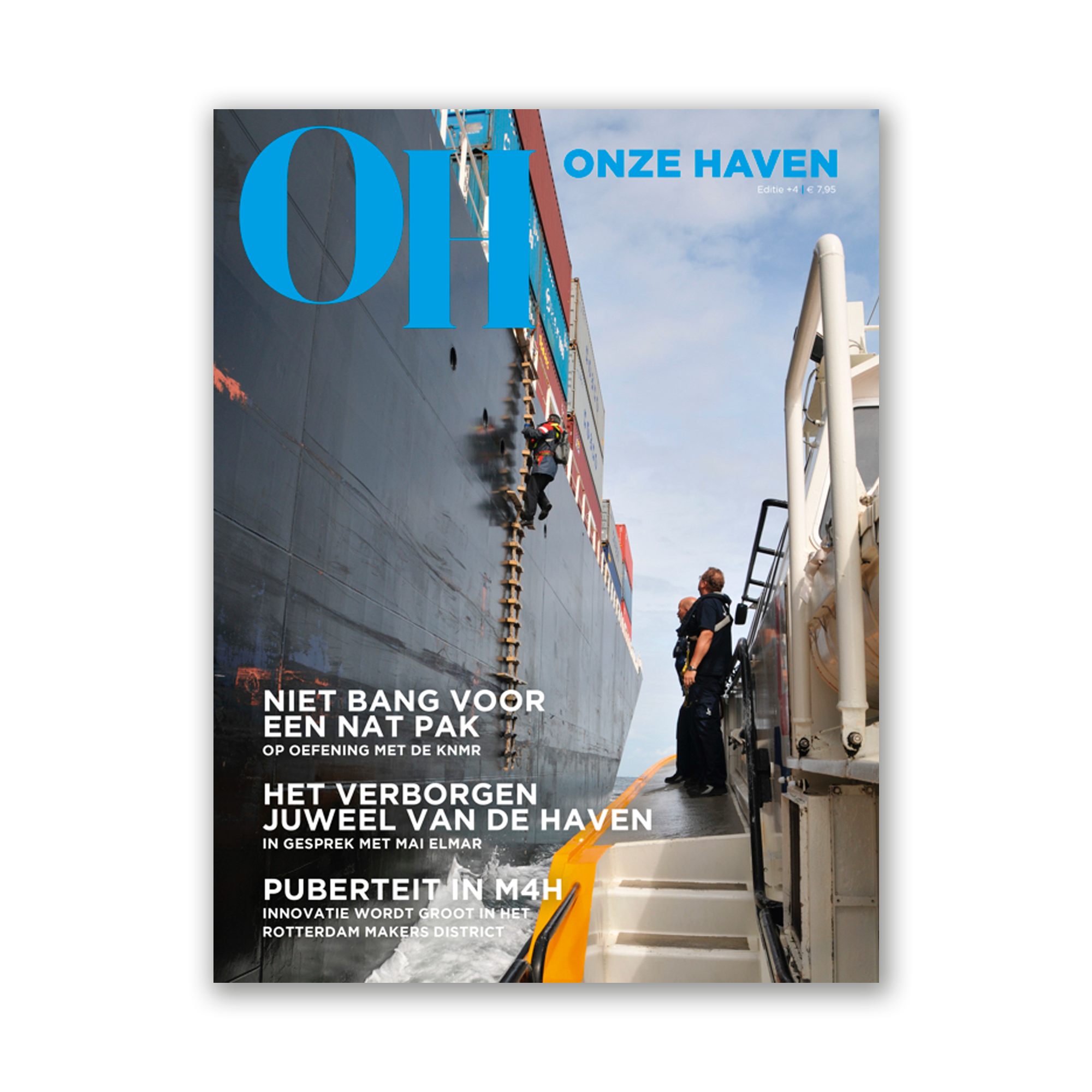 Afbeelding van de cover van Onze Haven magazine editie 4