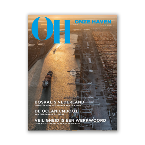 Afbeelding van de cover van Onze Haven magazine editie 5