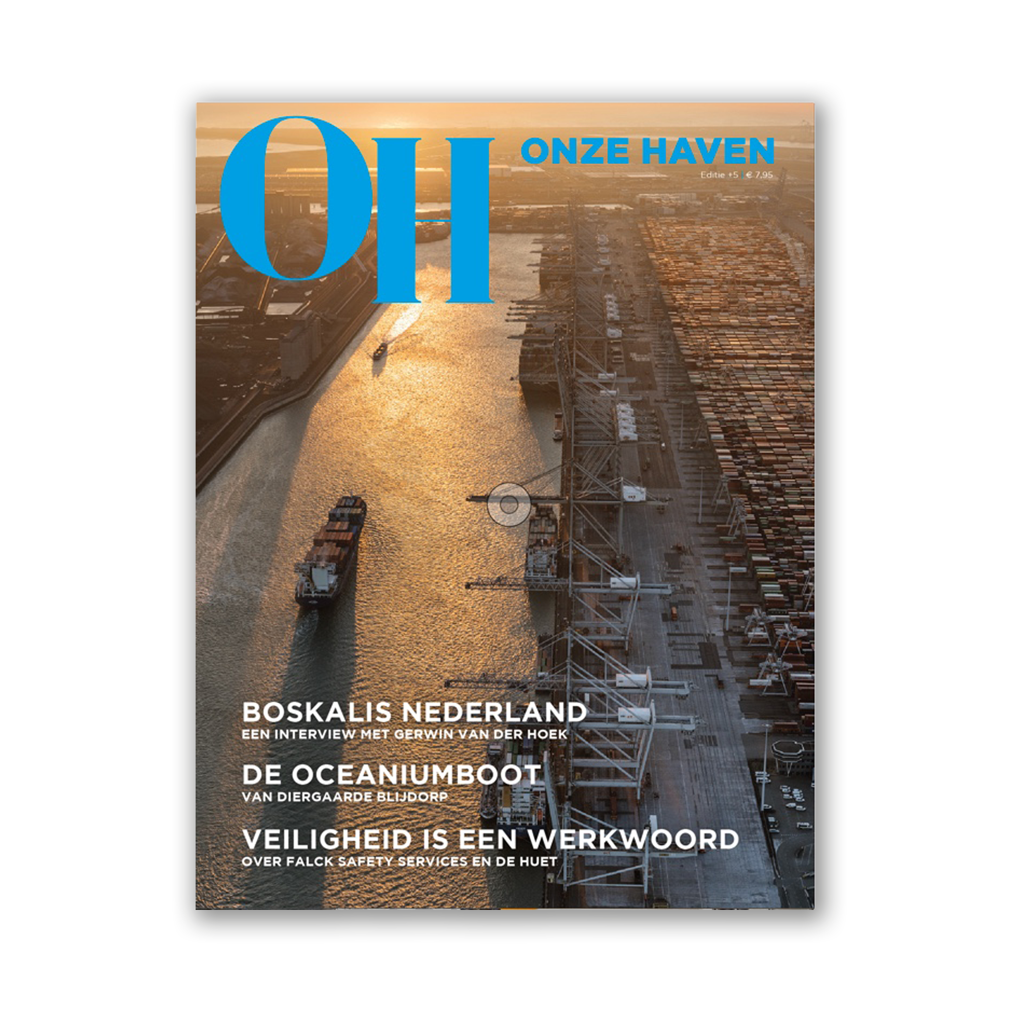 Afbeelding van de cover van Onze Haven magazine editie 5