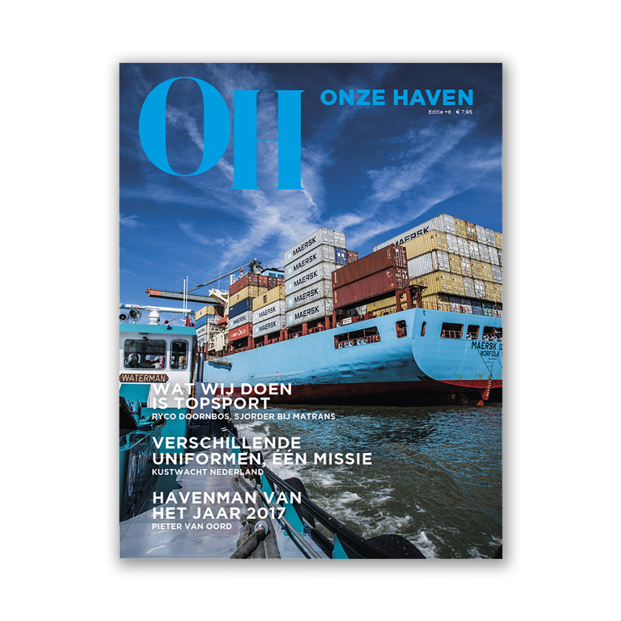 Afbeelding van de cover van Onze Haven magazine editie 6