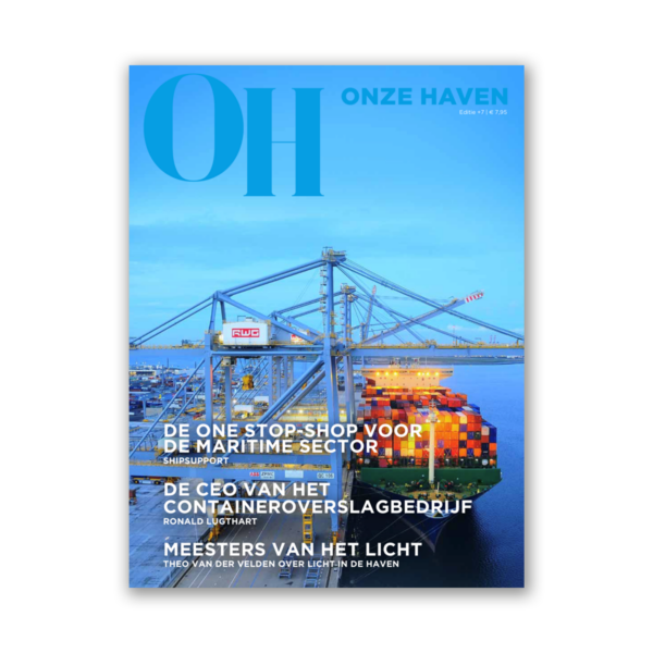 Afbeelding van de cover van Onze Haven magazine editie 7