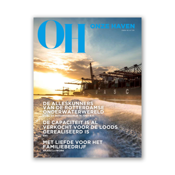 Afbeelding van de cover van Onze Haven magazine editie 8