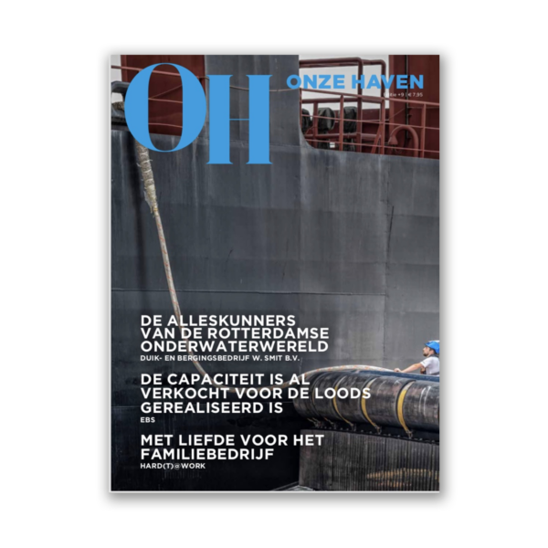 Afbeelding van de cover van Onze Haven magazine editie 9