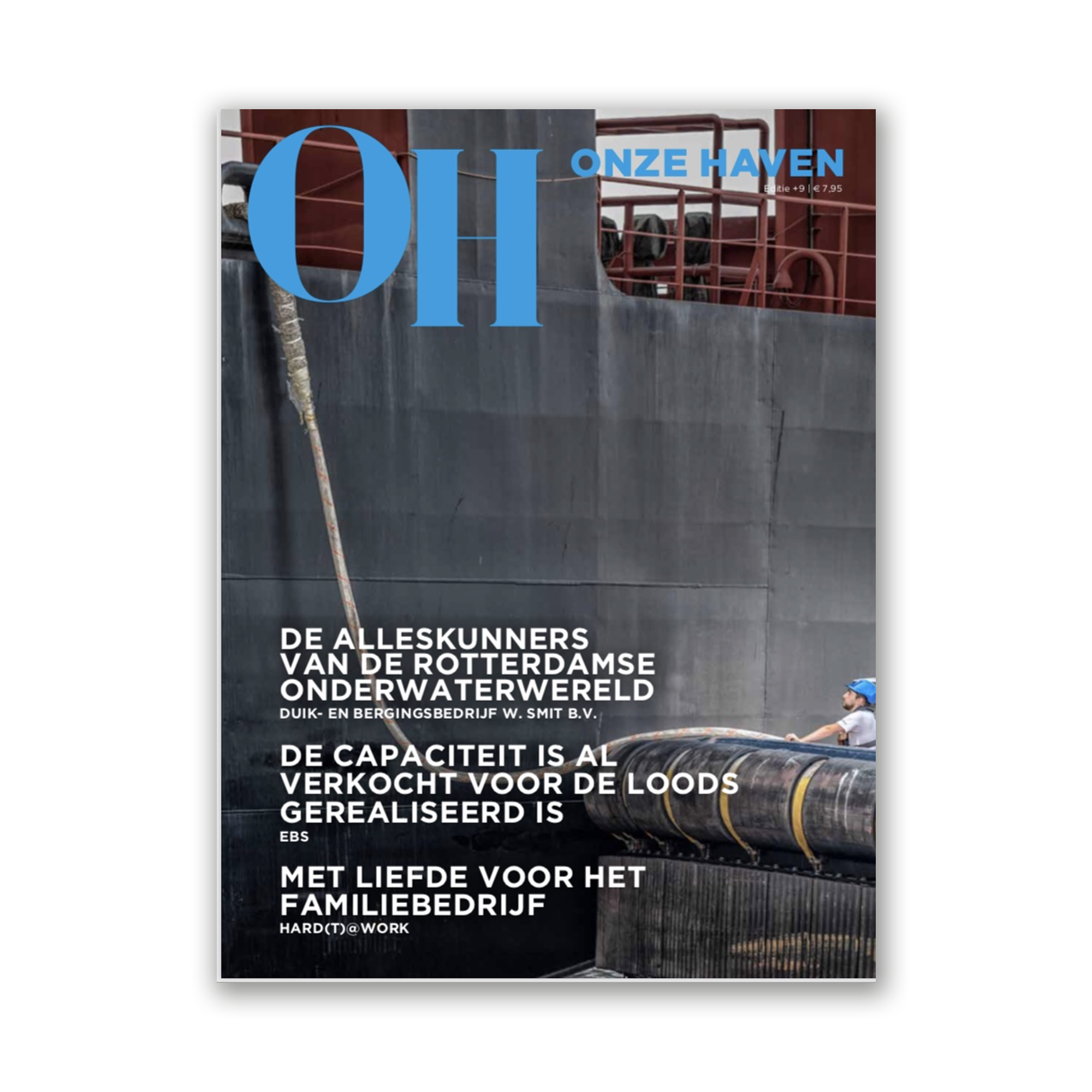 Afbeelding van de cover van Onze Haven magazine editie 9