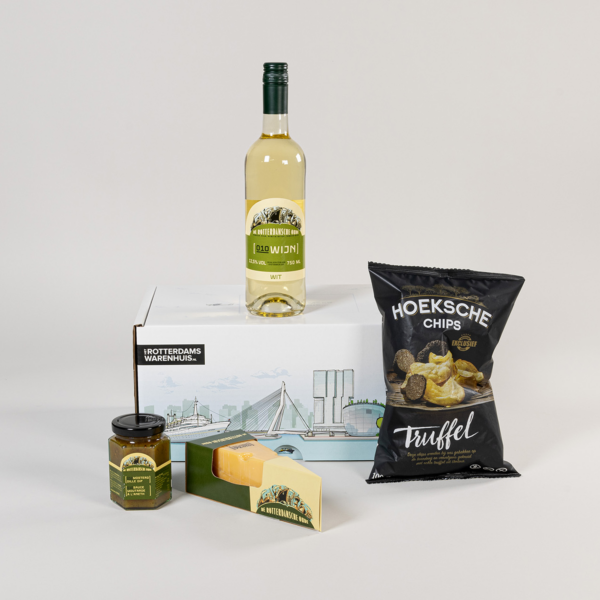 Afbeelding  Rotterdams borrelpakket wijn