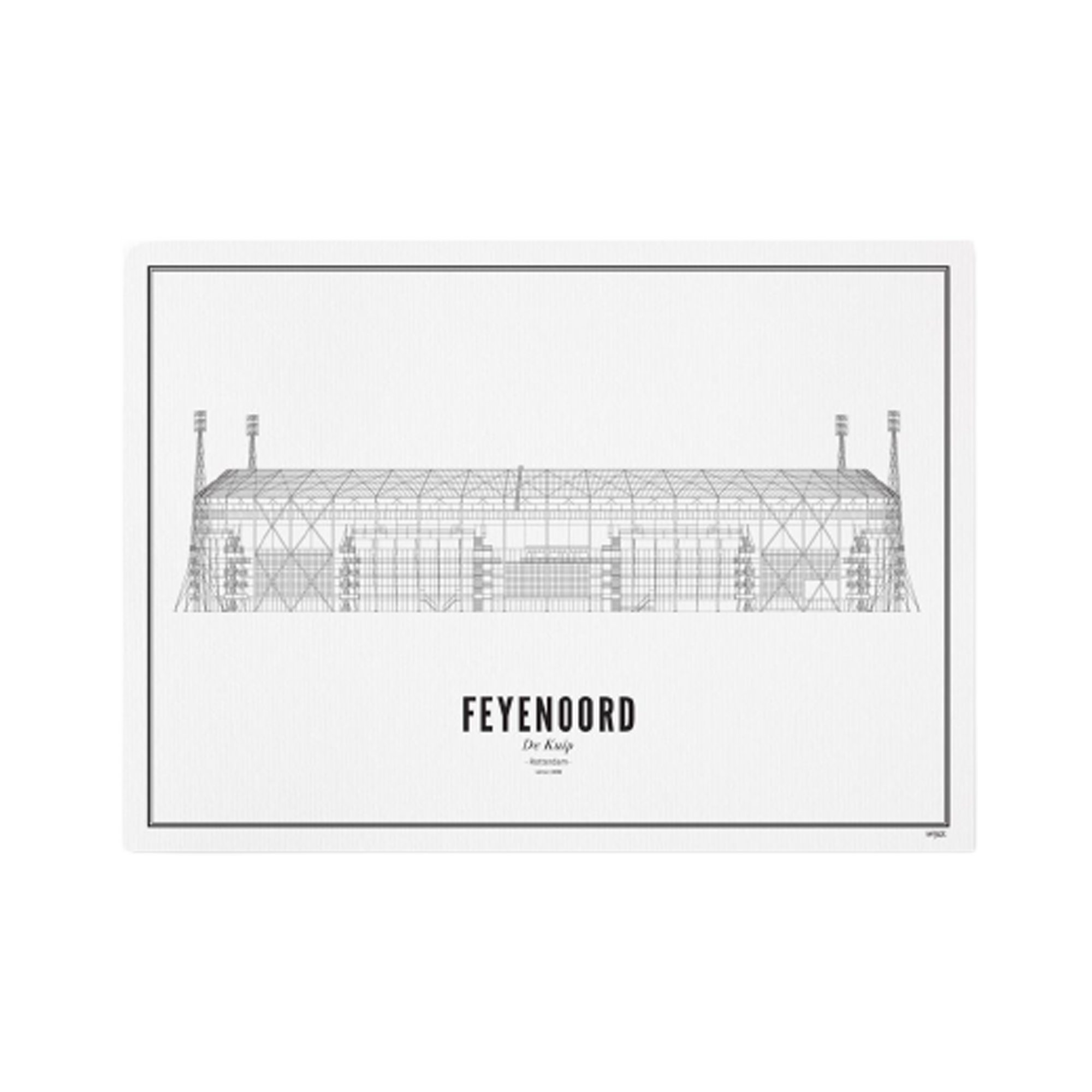 Afbeelding Poster Feyenoord De Kuip 