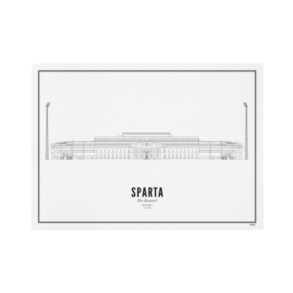 Afbeelding Poster Sparta Het Kasteel 