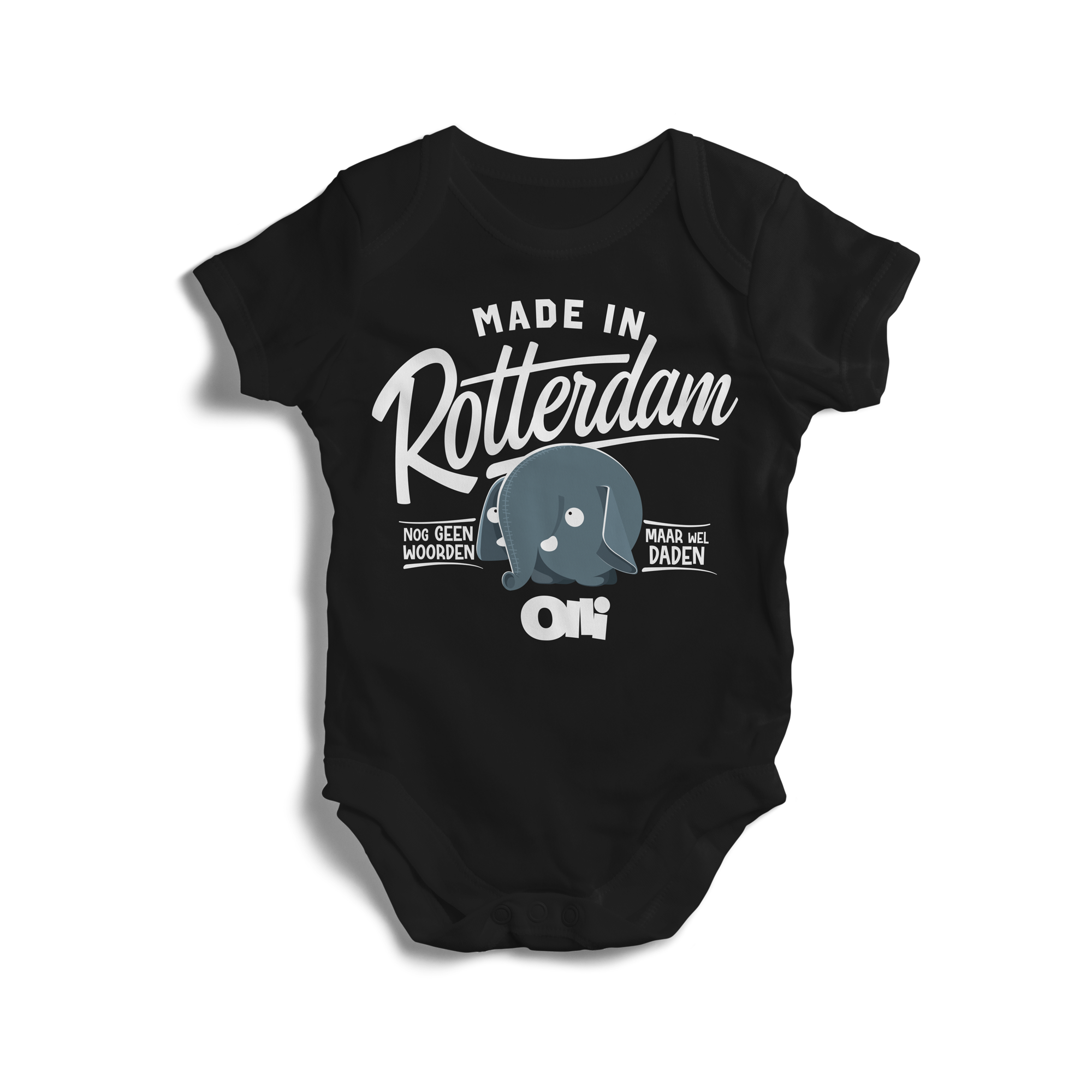 Afbeelding  Rompertje Olli "Made in Rotterdam" 