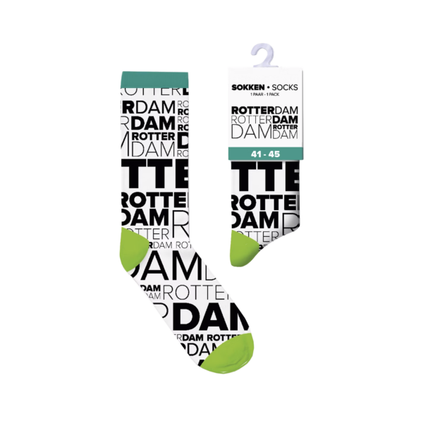 Afbeelding Sokken met Rotterdam motief 