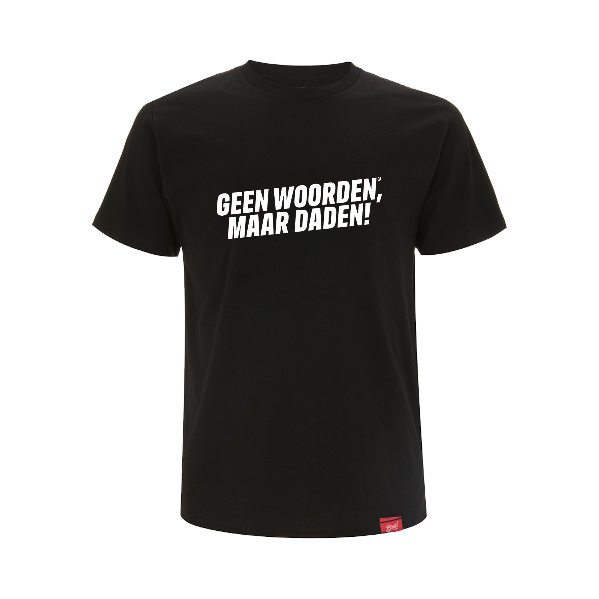 Afbeelding Shirt "Geen woorden maar daden!"