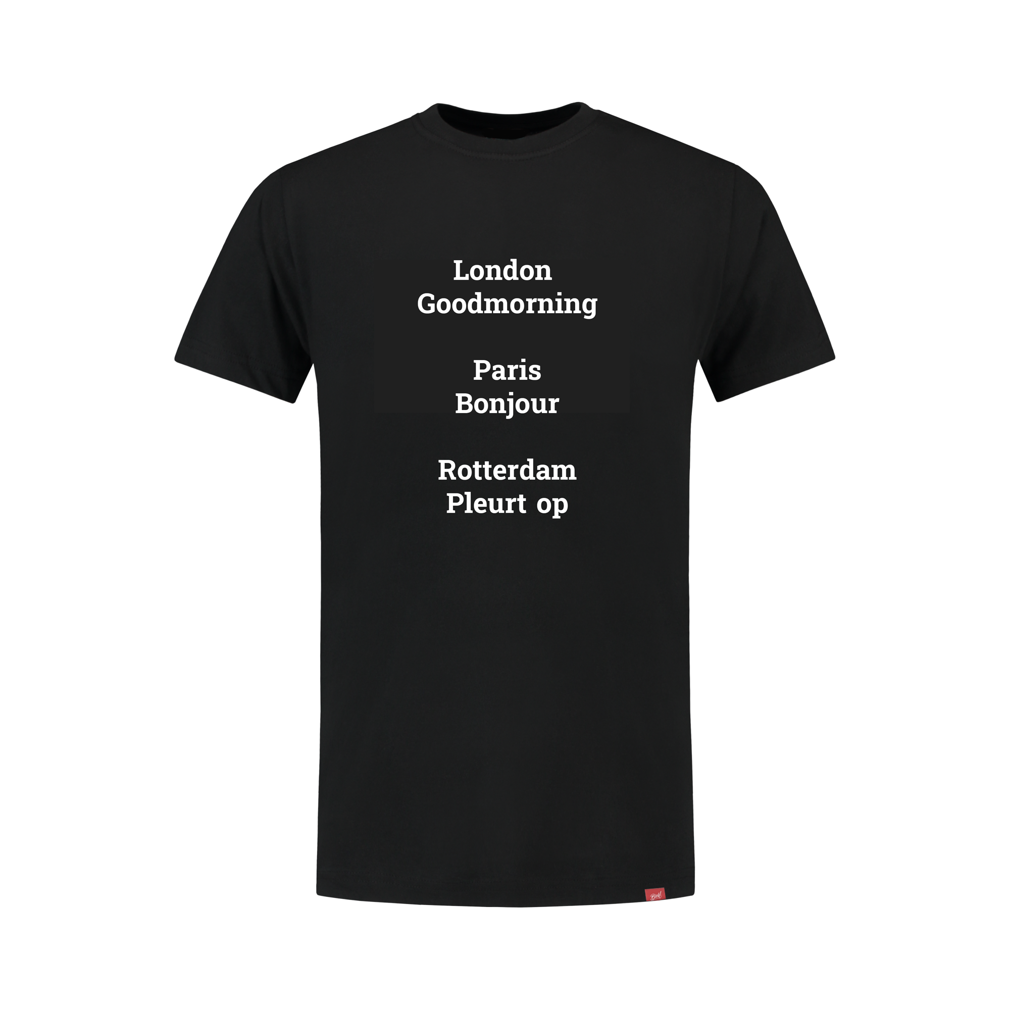 Afbeelding Shirt London Paris  Rotterdam 