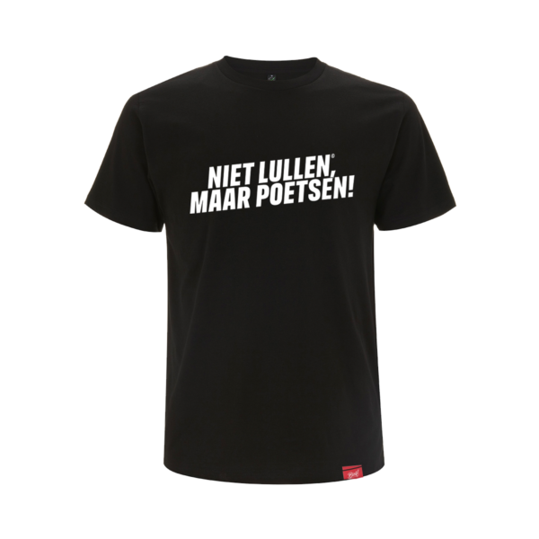 Afbeelding Shirt "Niet lullen maar poetsen!"