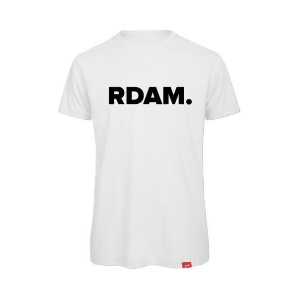 Afbeelding Shirt RDAM. wit/zwart