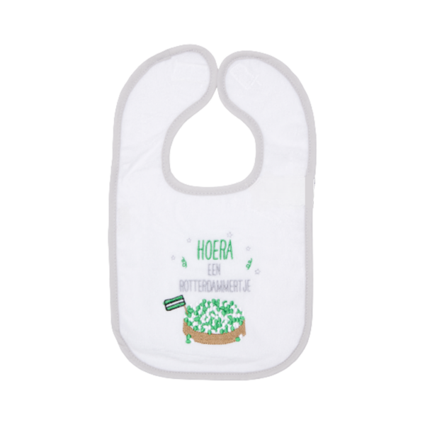 Afbeelding  Slabbetje "Hoera een Rotterdammertje" - 