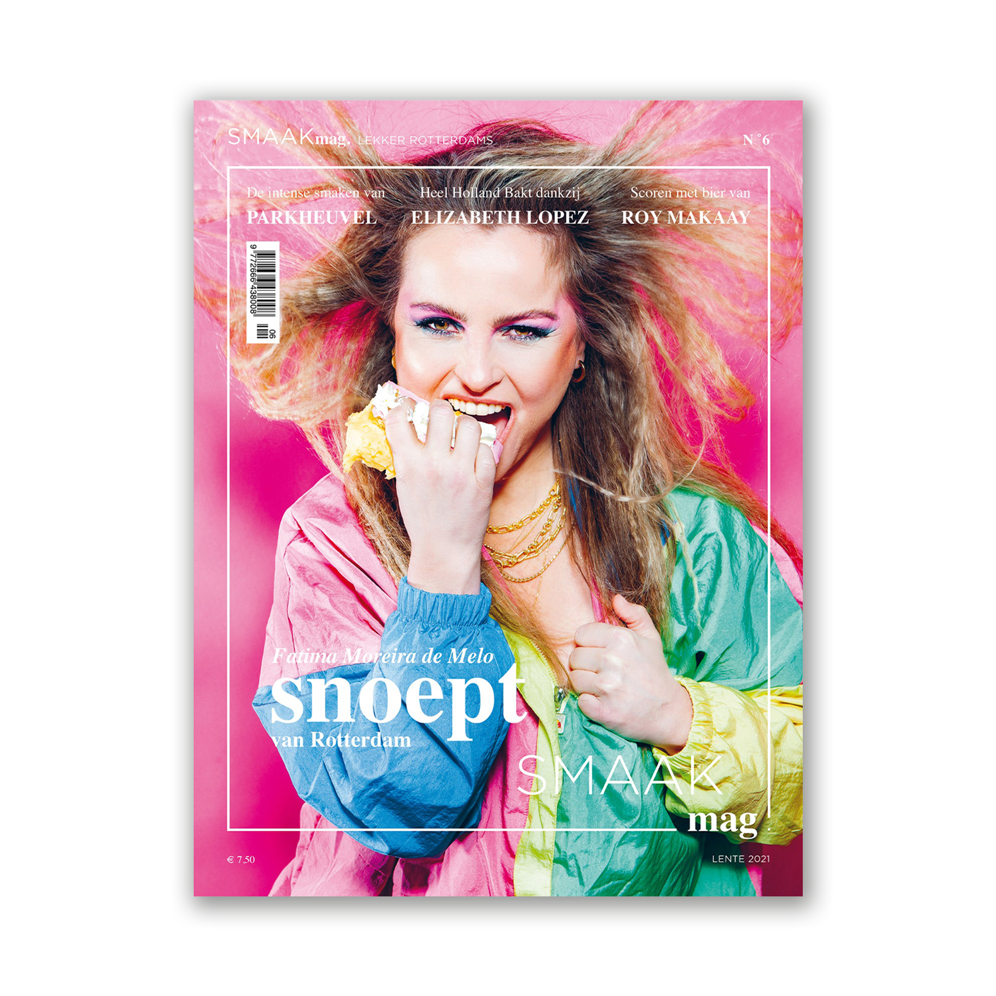 Afbeelding van SMAAKmag. editie 6 met op de cover Fatima Moreira de Melo